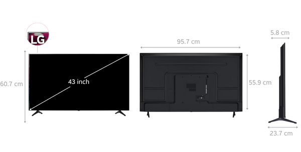 Smart Tivi LG UHD 4K 43 inch 2025 (43UA7350)