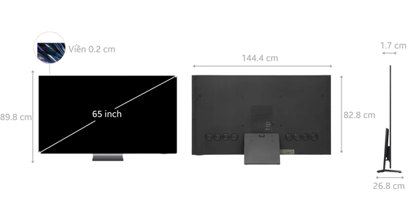 Smart Tivi Samsung Neo QLED 8K 65 inch 2024 (65QN800D)