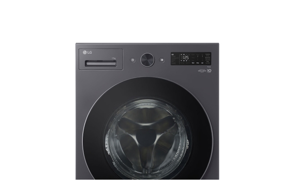 Máy giặt lồng ngang LG AI DD™ Inverter 17kg màu đen F2517SNTG
