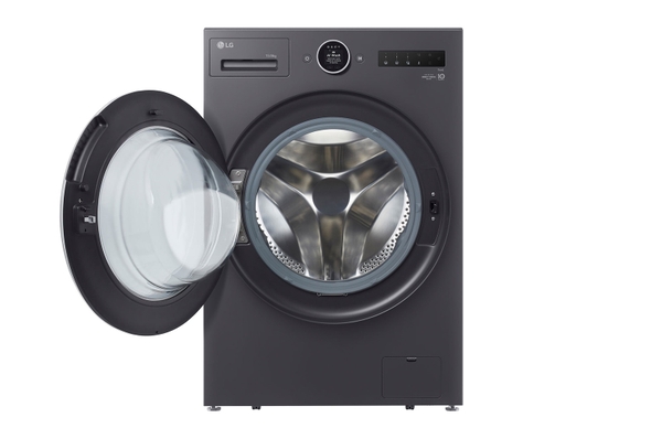 Máy giặt sấy lồng ngang LG AI DD™ 2.0 Inverter 15kg màu đen F2515RNTG