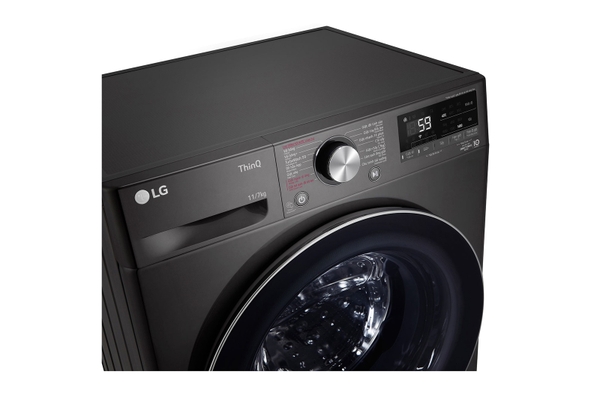Máy giặt sấy lồng ngang LG AI DD™ 11kg màu đen FV1411D4B
