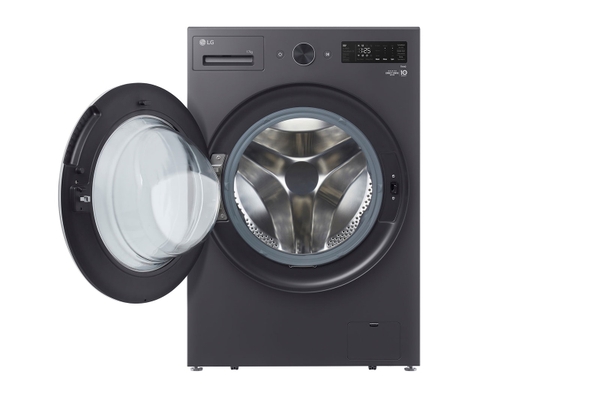 Máy giặt lồng ngang LG AI DD™ Inverter 17kg màu đen F2517SNTG