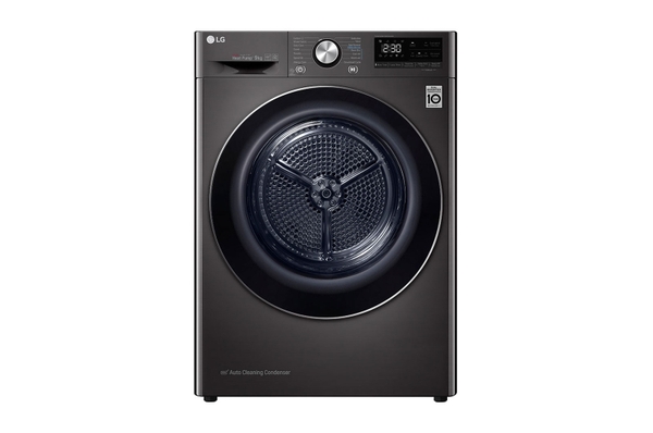 Máy sấy LG DUAL Inverter Heat Pump™ 9kg màu đen DVHP09B