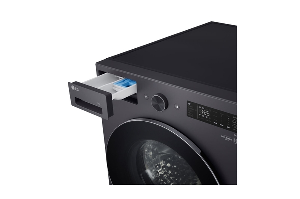 Máy giặt lồng ngang LG AI DD™ Inverter 17kg màu đen F2517SNTG