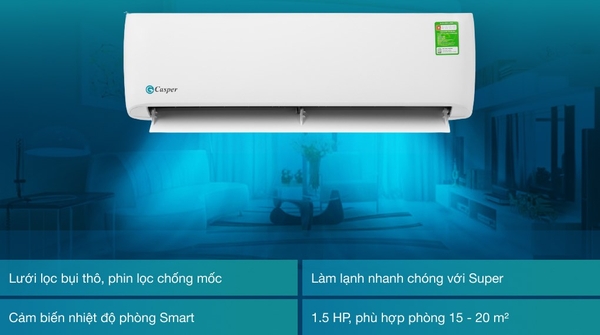 Điều hòa Casper 1.5 HP LC-12TL32