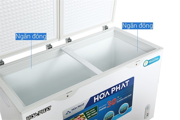 Tủ đông Hòa Phát 352 lít HCFI 666S1Đ2