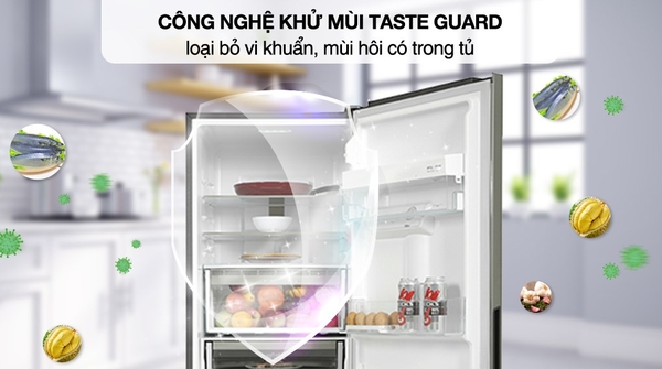 Tủ lạnh Electrolux Inverter 308 Lít EBB3442K-A