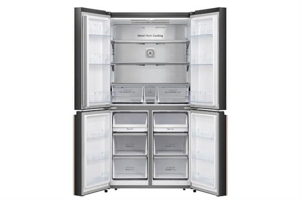 Tủ lạnh Hisense Inverter 609 lít Multi Door RQ768N4EW-KU