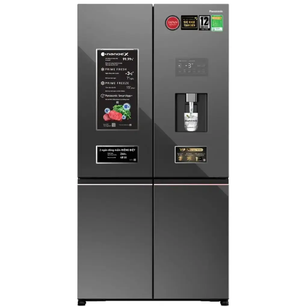 Tủ Lạnh Panasonic Inverter 621 Lít PRIME+ Edition NR-XY680YHHV