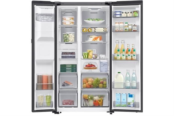 Tủ lạnh Samsung Inverter 634 lít Side By Side RS80F65J2BSV Mẫu mới