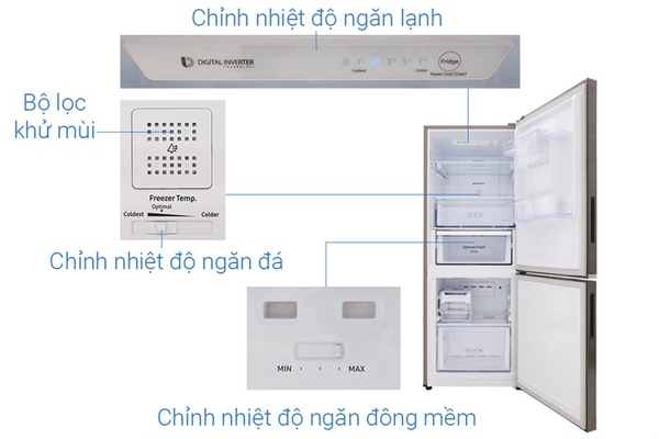 Tủ lạnh Samsung Inverter 276 lít RB27N4180B1/SV