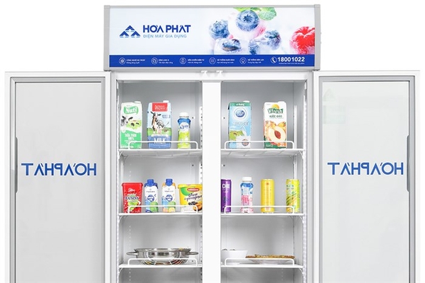 Tủ mát Hòa Phát Inverter 526 lít HSR D8526