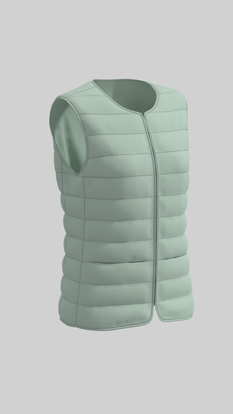 Áo ghile trần nữ cổ tim V002