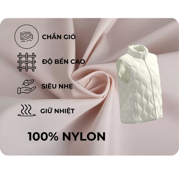 Áo ghile trần nữ cổ đứng WV001