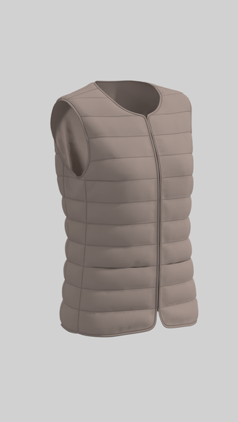 Áo ghile trần nữ cổ tim V002