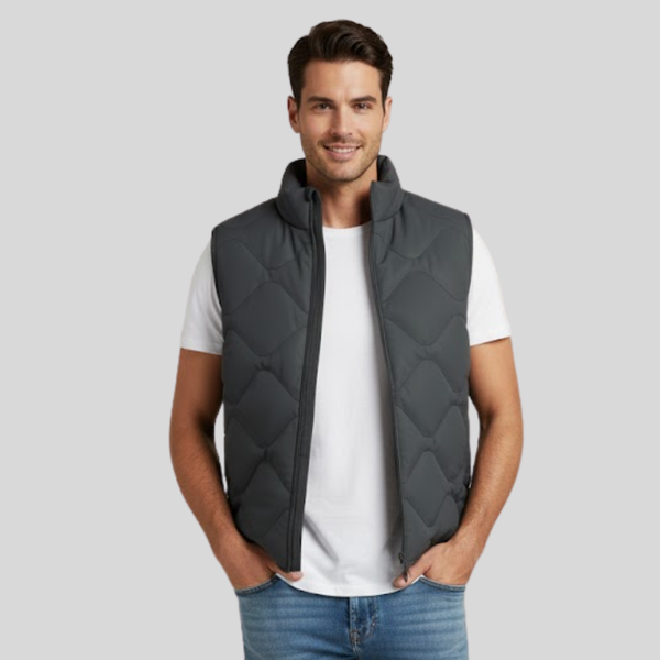 Áo ghile trần nam cổ đứng MV001