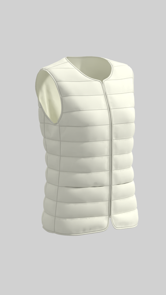 Áo ghile trần nữ cổ tim V002