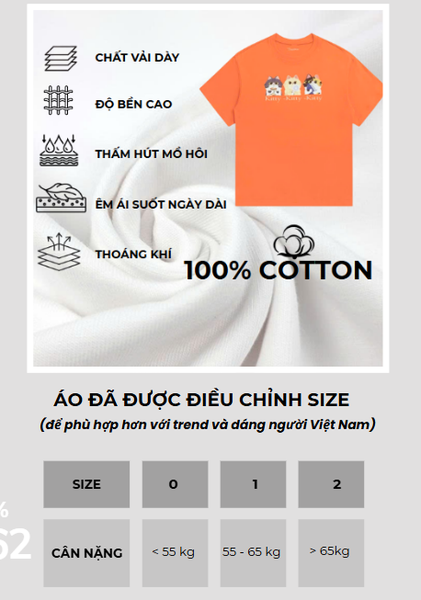 ÁO T-SHIRT KITTY - TS0115