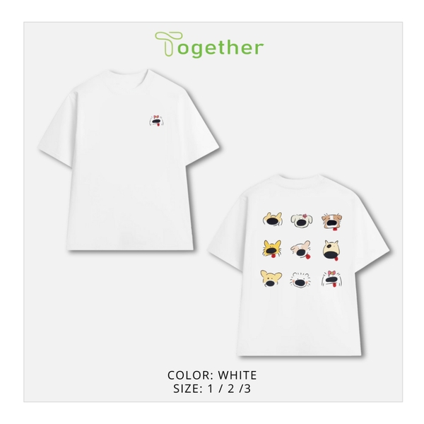 Áo Thun Unisex- 9 ĐẦU CHÓ