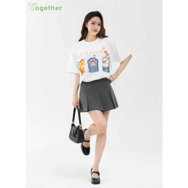 Áo Phông Unisex-3 CHÂN MÈO