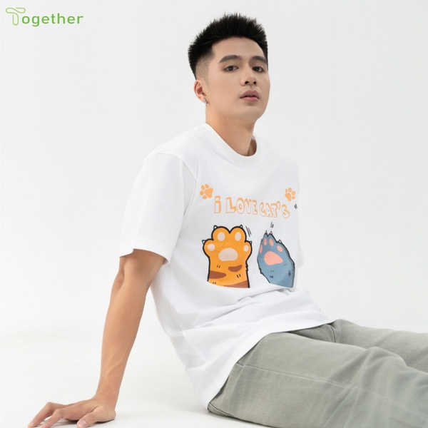 Áo Phông Unisex-3 CHÂN MÈO