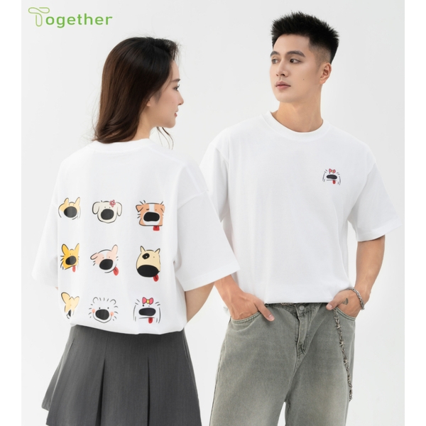 Áo Thun Unisex- 9 ĐẦU CHÓ