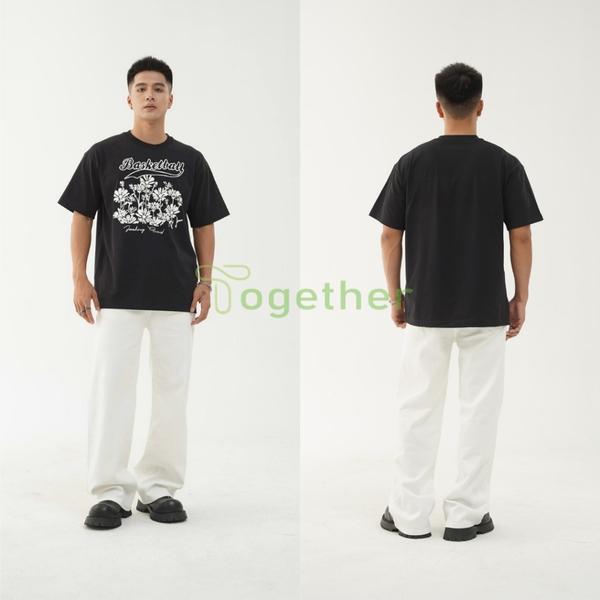 Áo Thun Unisex- HOA BASKETBALL