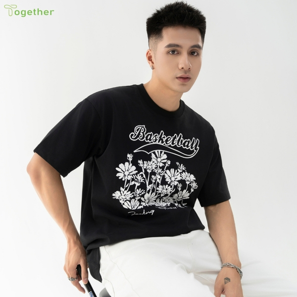 Áo Thun Unisex- HOA BASKETBALL