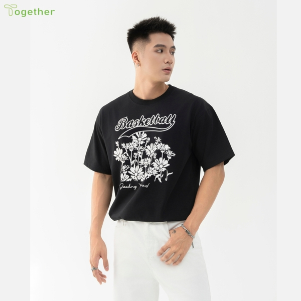 Áo Thun Unisex- HOA BASKETBALL