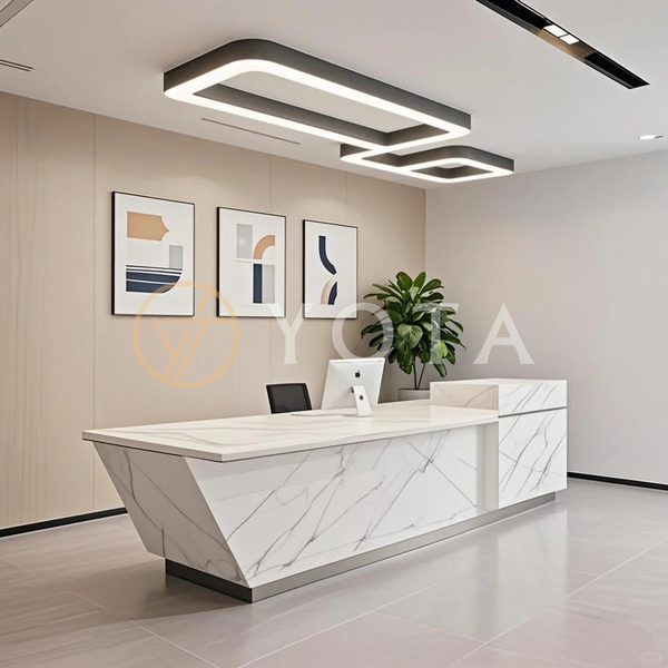 Khám Phá Quầy Lễ Tân Độc Đáo Trong Bộ Sưu Tập Mới Nhất Từ Nội Thất YOTA