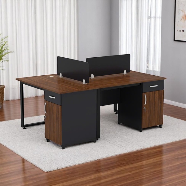 Cụm Bàn Làm Việc Cho 2 - 8 Người: Lựa Chọn Nào Là Tối Ưu Cho Doanh Nghiệp?