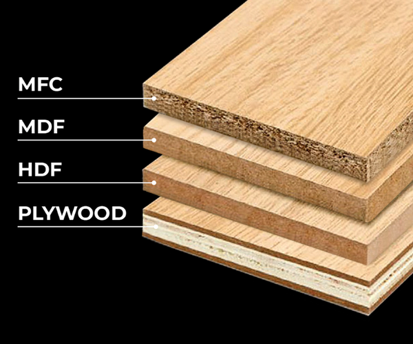 Nhận Biết Gỗ MDF, HDF, MFC Và Lõi Thái Xanh : Không Cần Chuyên Gia Vẫn Biết