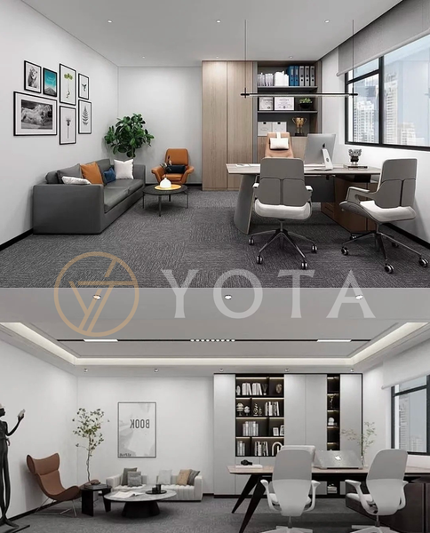 Bí quyết tạo sự hài hòa giữa khu vực làm việc và tiếp khách trong phòng giám đốc