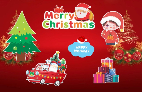Set giấy NOEL CT-BÉ TRAI.