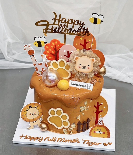 Set 10 Mica Fullmonth - vàng A035