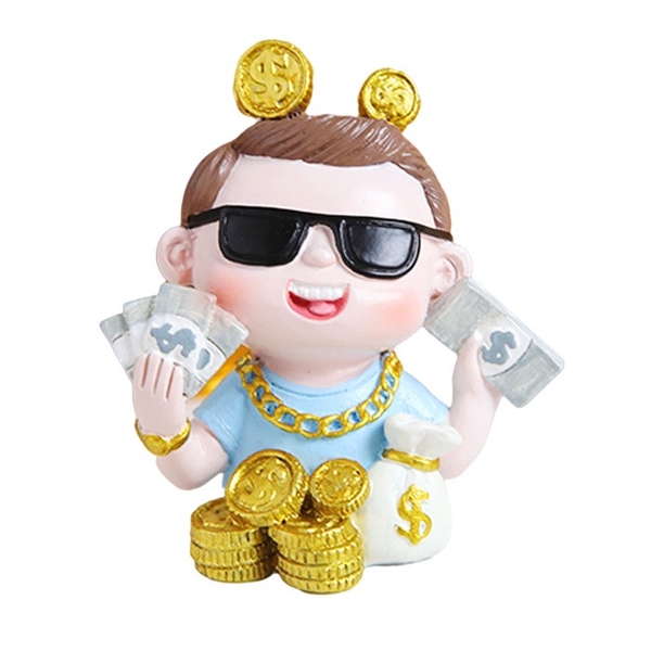 Tượng QUÝ ÔNG TỶ PHÚ (nhựa).