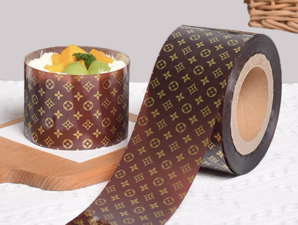 Mica cuộn thành bánh LV nâu 8cm-1kg (lõi giấy).