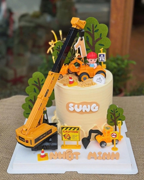 Set 3 cây xanh vải dạ size to (mẫu mới).