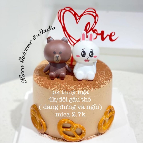 TUONG-SALE- Đôi Gấu + thỏ (ngồi)