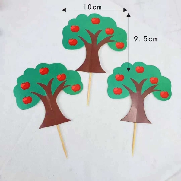 10 set cây táo giấy xả kho (3 cây/set)