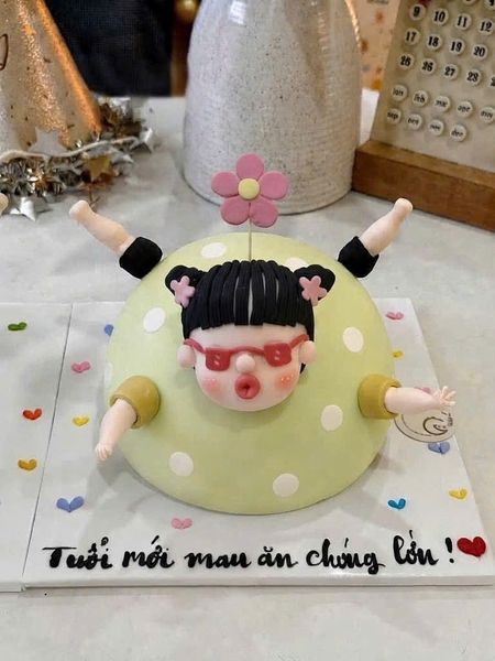 Set đất nặn -  mặt, chân, tay kute - con gái.