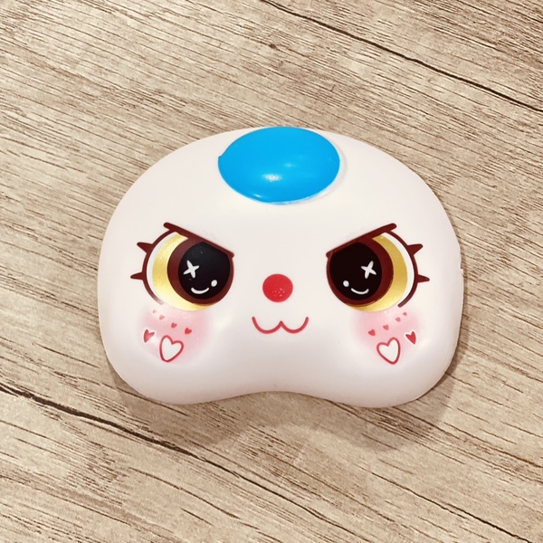 Mặt BABY THREE NHỰA NHẸ LOẠI 2 kt 7.2x9cm - MẮT DORA 9837.