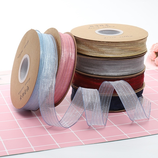 Ruy Băng Voan mềm 2,5cm x 25m