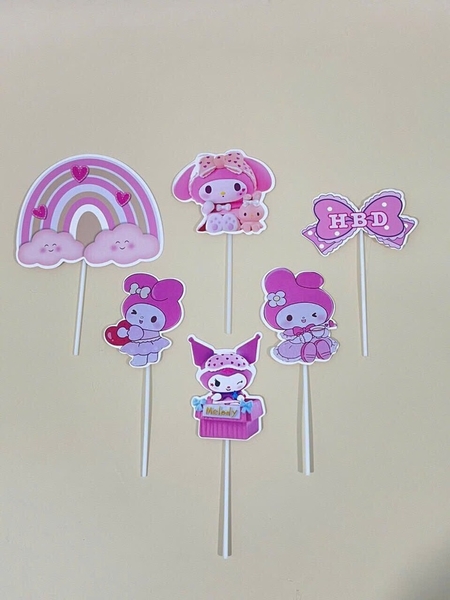 10 set giấy Melody cầu vồng DL.