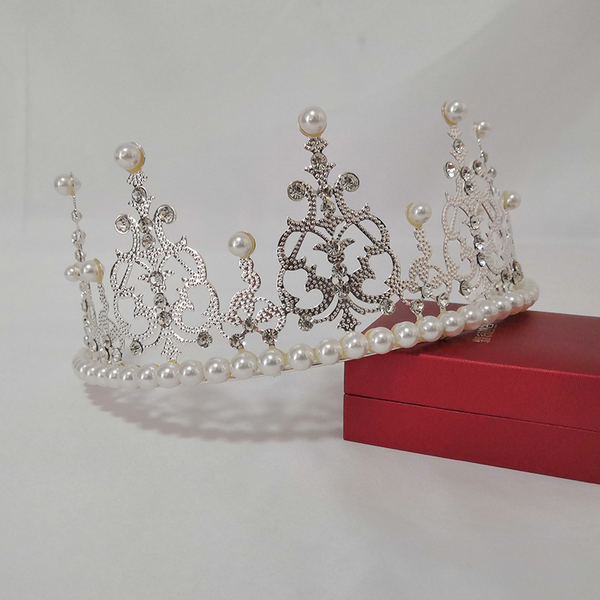 VM-Vương miện nhỡ 1/2 BẠC (đk 17cm) SALE