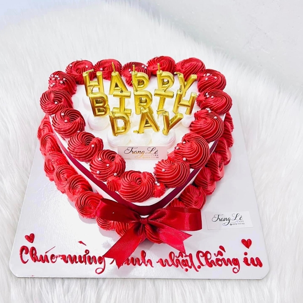 NEN-nến HPBD - Vàng.