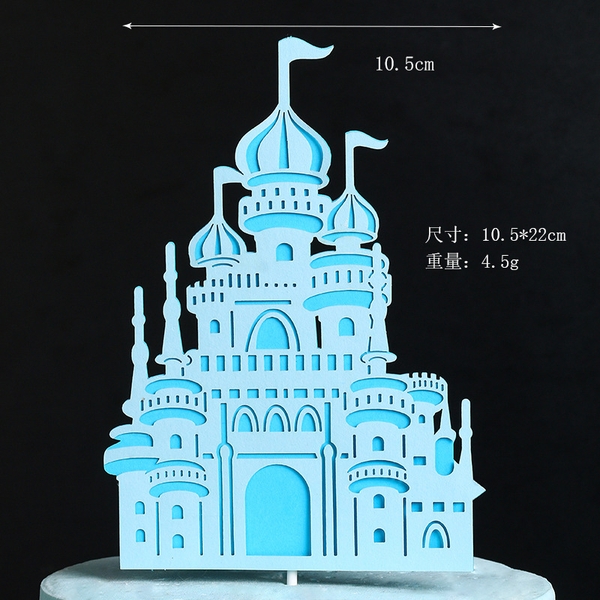CAM-Lâu đài giấy mới - xanh. J13