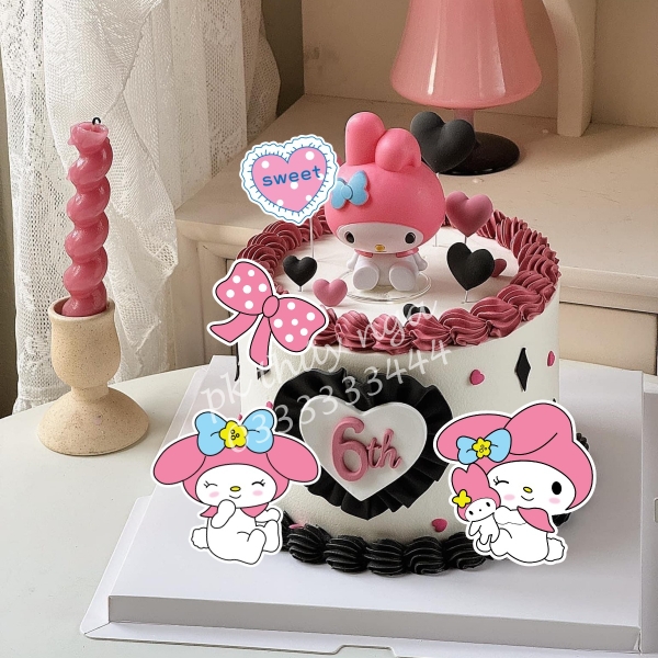Combo 2 set giấy- mix mẫu Mèo Melody và Kitty.