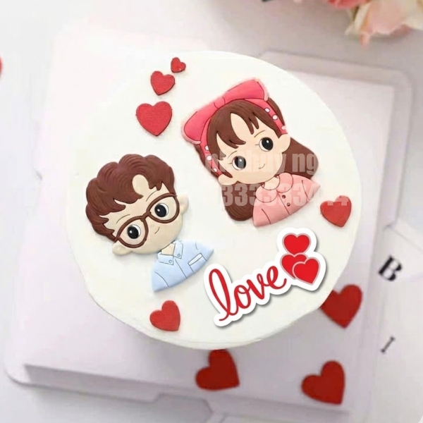 Set 50 chữ giấy -  love, love you mix mẫu (mẫu 2) kt khoảng 12-14cm.
