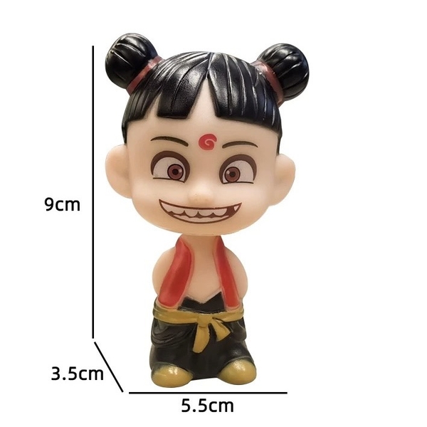 Tượng nhựa mềm  - Na tra (mẫu cười).
